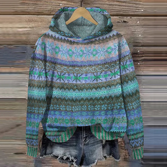 Beeckhoven™ | Ethnic Retro Hoodie