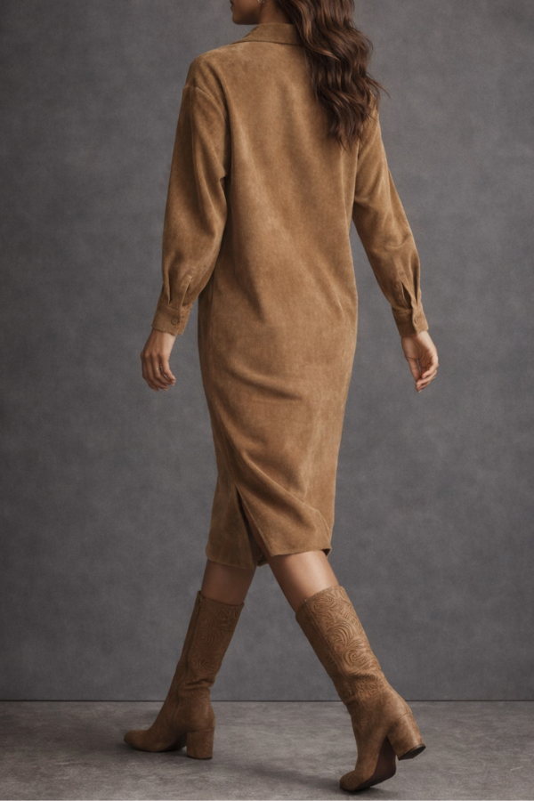 Sophie | Long-sleeve Shirt Dres