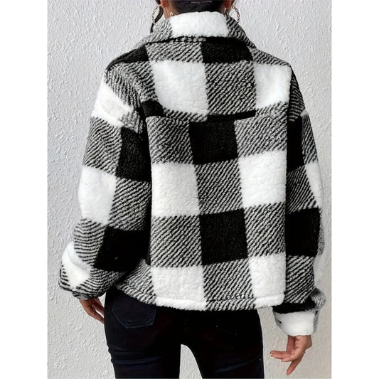 Cozy Plaided Jacket