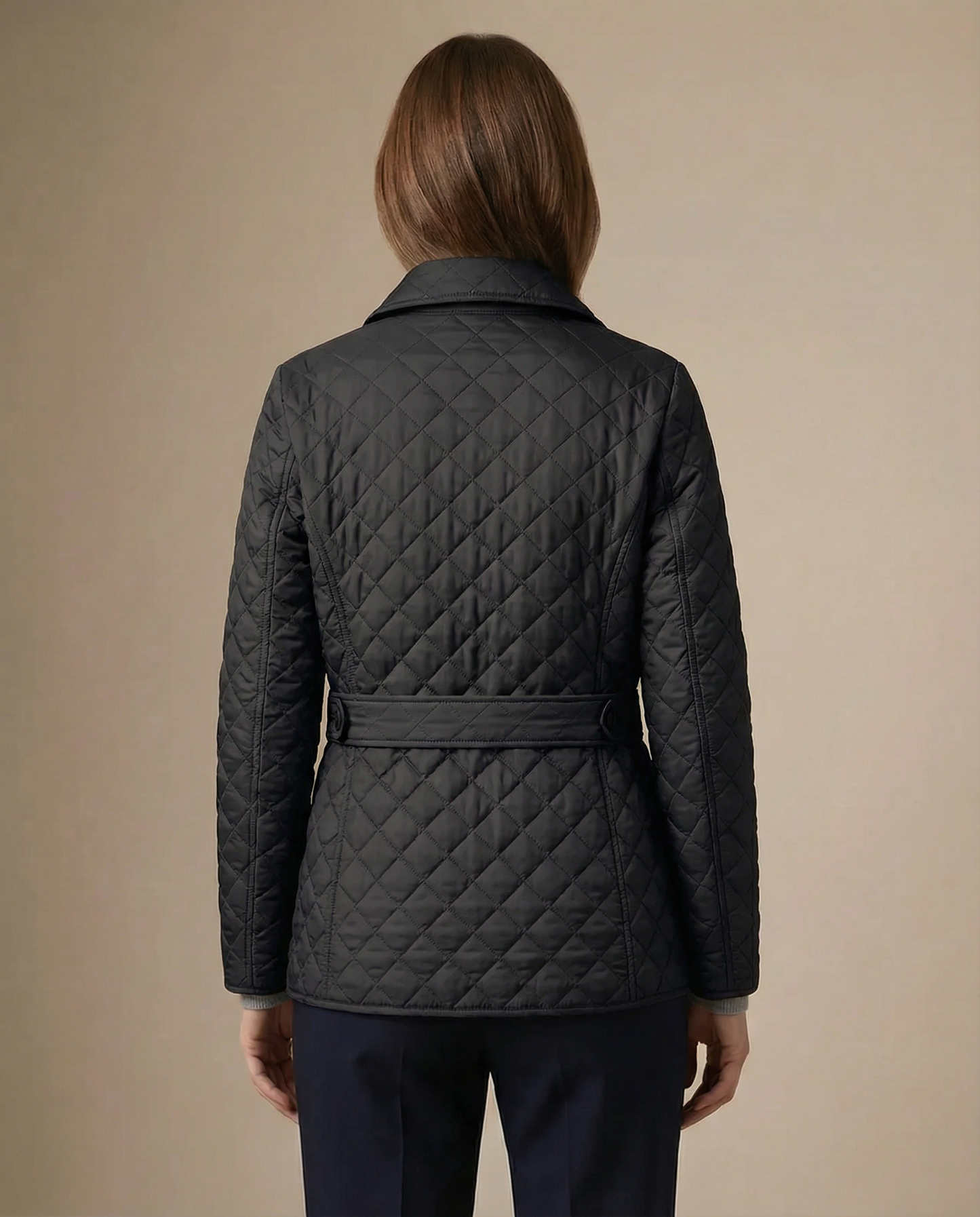 Quilted Button Up Jacket