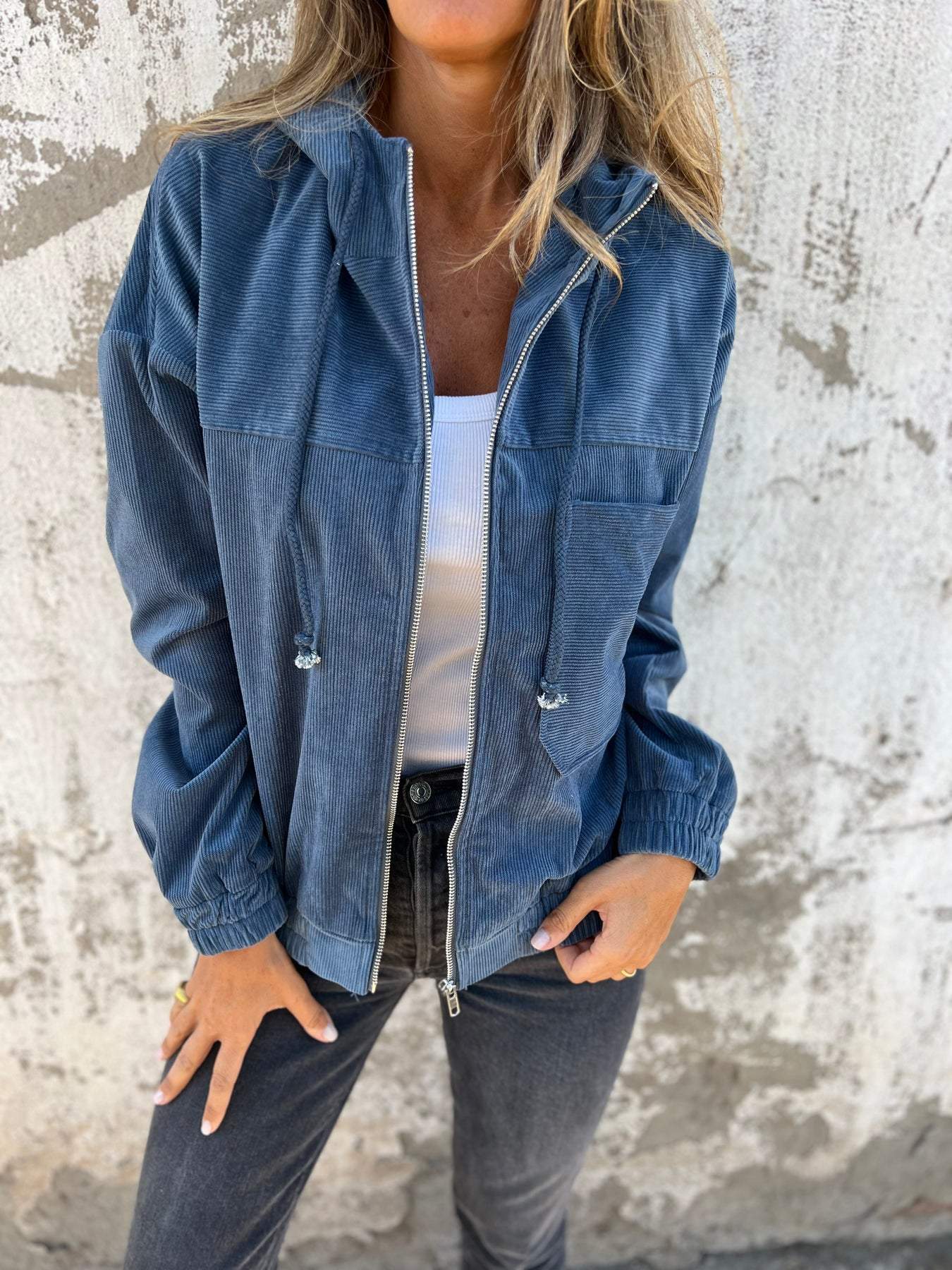 Ariellee™ - Casual Hoodie Jacket with Zipper