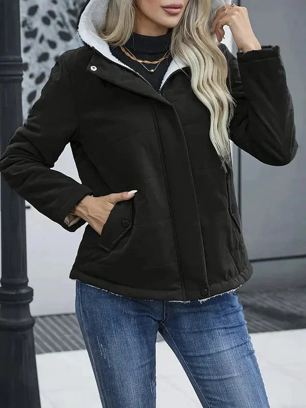 Brit & Boho™ | Riley Sleeveless Hooded Coat