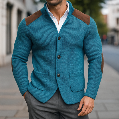SILVORO | TEXTURED KNIT BLAZER