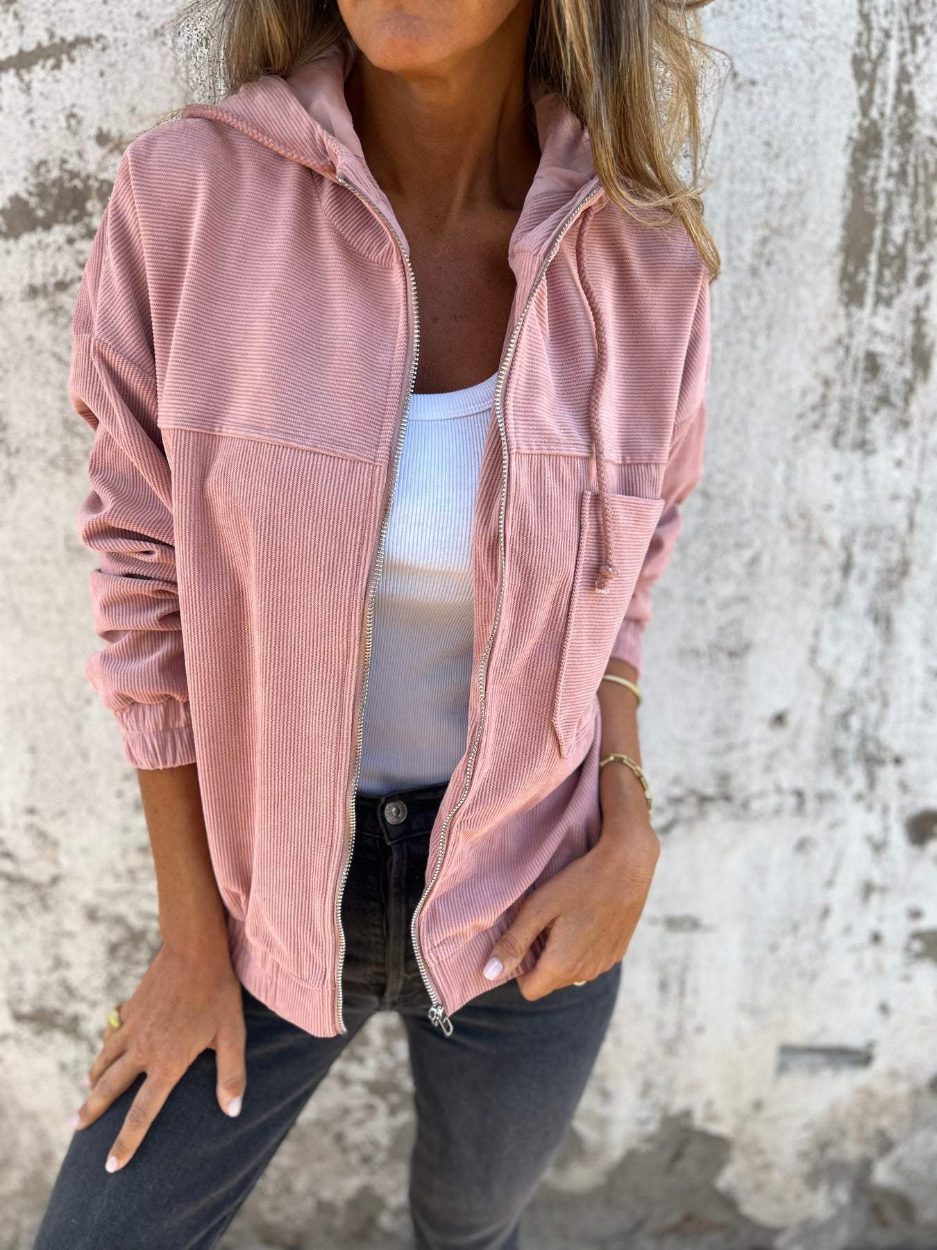 Ariellee™ - Casual Hoodie Jacket with Zipper