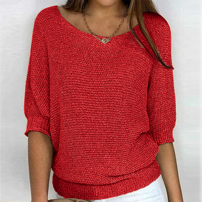 Georgia - Relaxed Knit Top