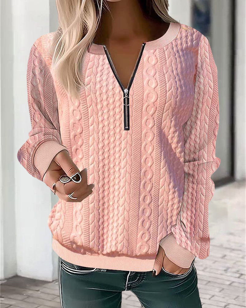 Aurora™ l Luxe Zipper Sweater