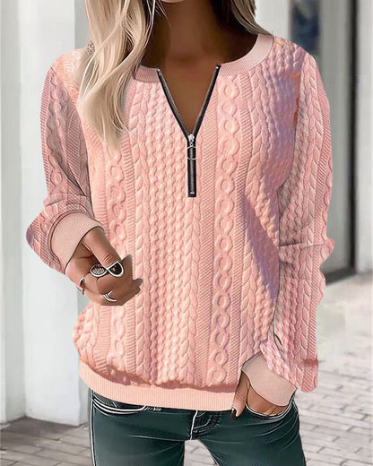 Aurora™ l Luxe Zipper Sweater