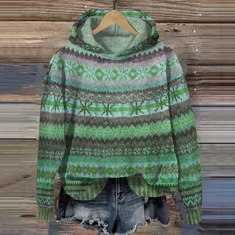 Beeckhoven™ | Ethnic Retro Hoodie