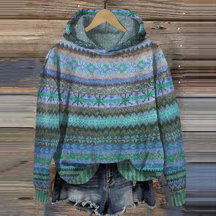 Beeckhoven™ | Ethnic Retro Hoodie