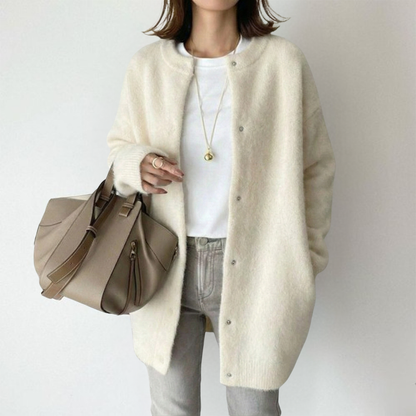 Long Cashmere Cardigan