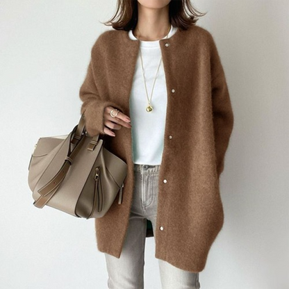 Long Cashmere Cardigan