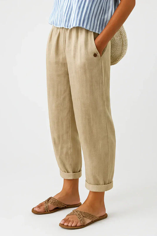 Romina Timeless Linen Trousers