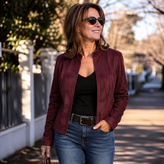 Stella | Suede Jacket
