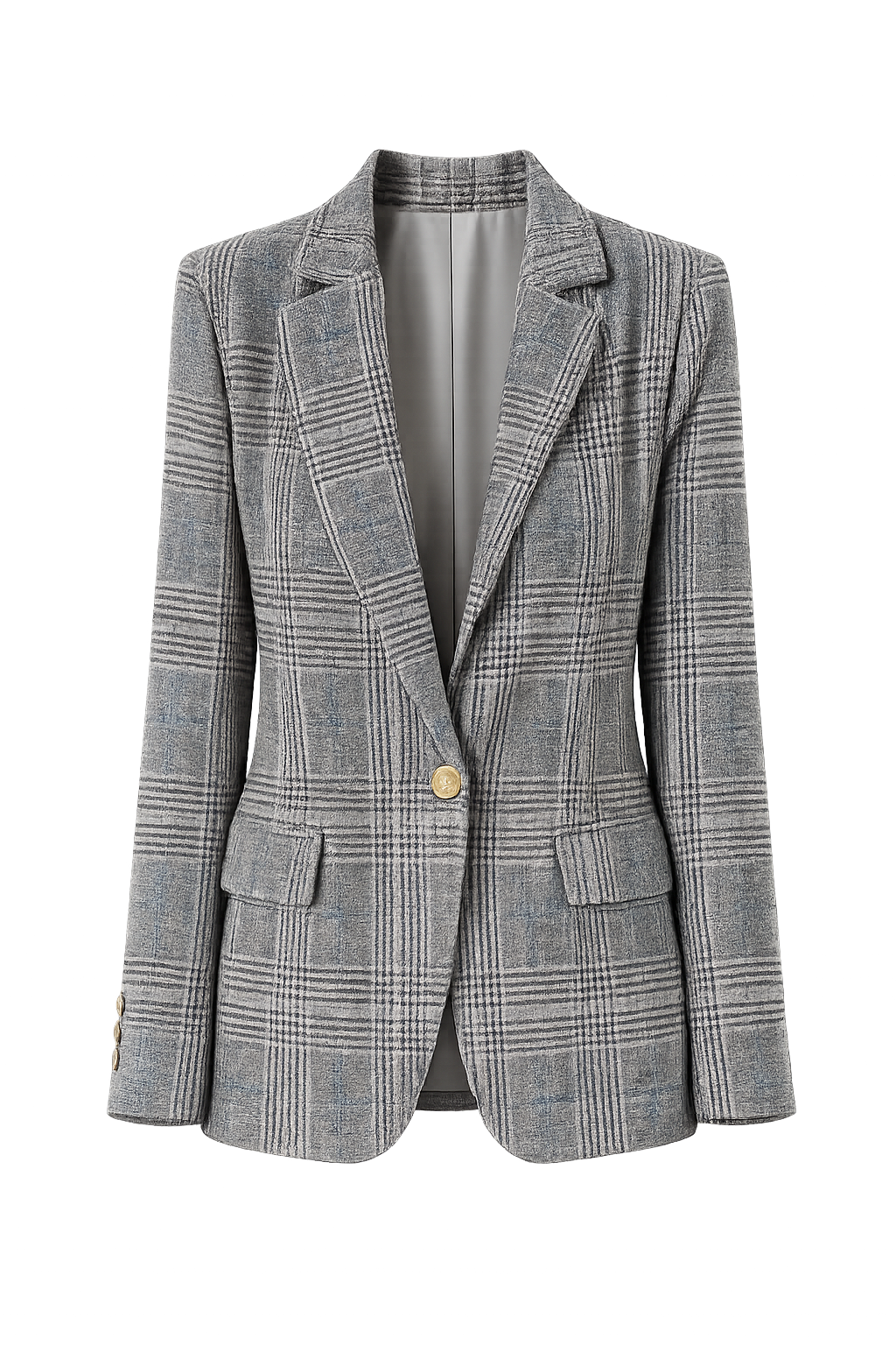 Milly™ Stylish checkered blazer