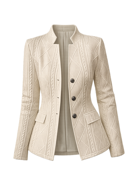 AUDREY | TEXTURED KNIT BLAZER