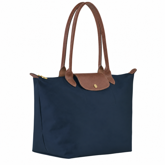 Élodie | Foldable Large Tote, Navy