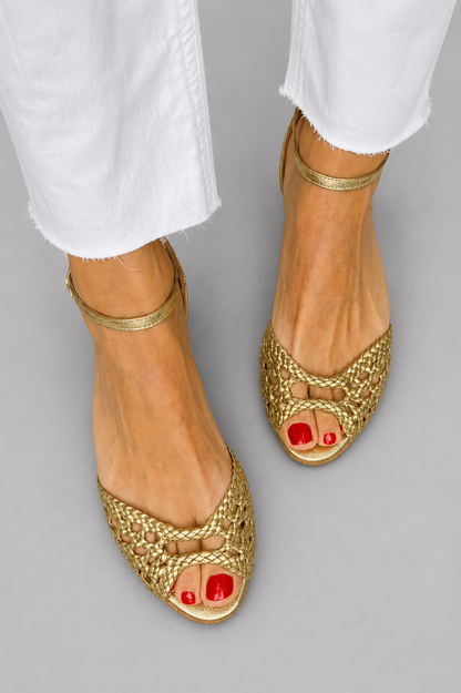 Isabelle – Woven Summer Sandals