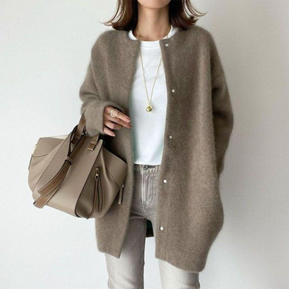Long Cashmere Cardigan