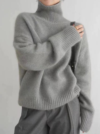 Lilian - Wool Turtleneck Sweater