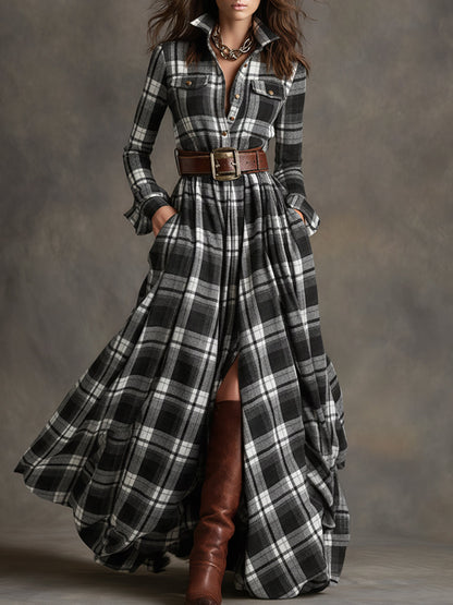 Evelyn | Classic Elegant Shirt Dress