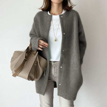 Long Cashmere Cardigan