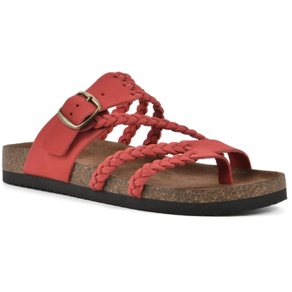 HAYLEIGH™ – Orthopaedic Braided Leather Sandal