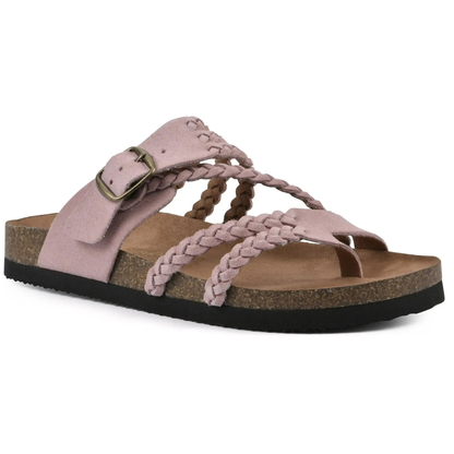 HAYLEIGH™ – Orthopaedic Braided Leather Sandal