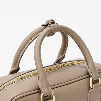 Vintage Genuine Leather Crossbody Handbag