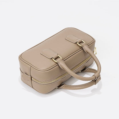 Vintage Genuine Leather Crossbody Handbag