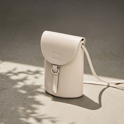 Genuine Leather Mini Crossbody Phone Bag