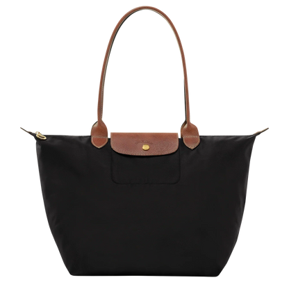 Le Pliage Tote Large, Black