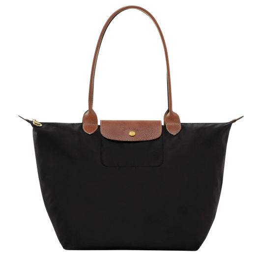 Le Pliage Tote Large, Black