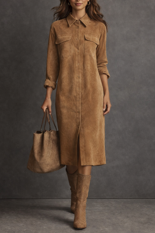 Sophie | Long-sleeve Shirt Dres