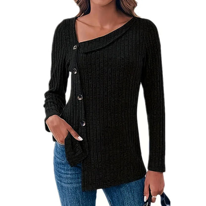 Beeckhoven ™ | Striped Autumn Women's Top