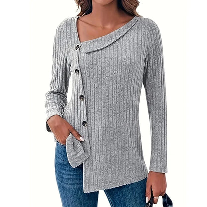 Beeckhoven ™ | Striped Autumn Women's Top