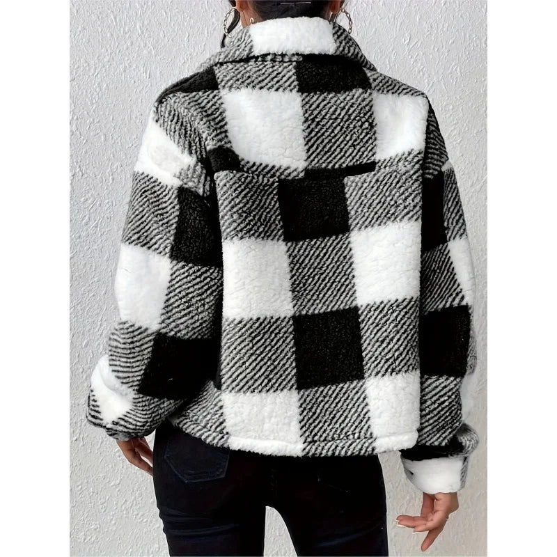 Cozy Plaided Jacket