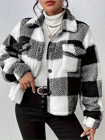 Cozy Plaided Jacket