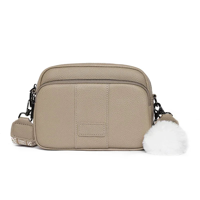 Maeve | Refined Leather Shoulder Bag