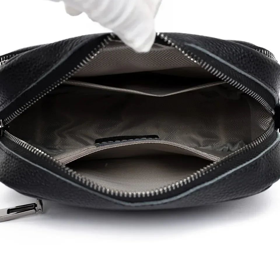 Maeve | Refined Leather Shoulder Bag
