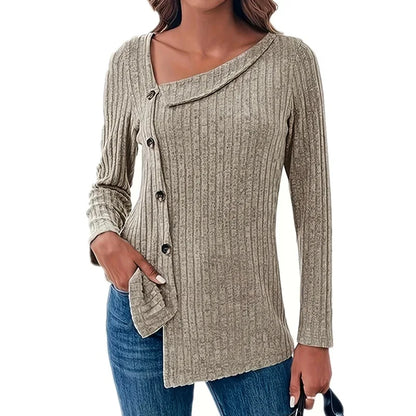 Beeckhoven ™ | Striped Autumn Women's Top