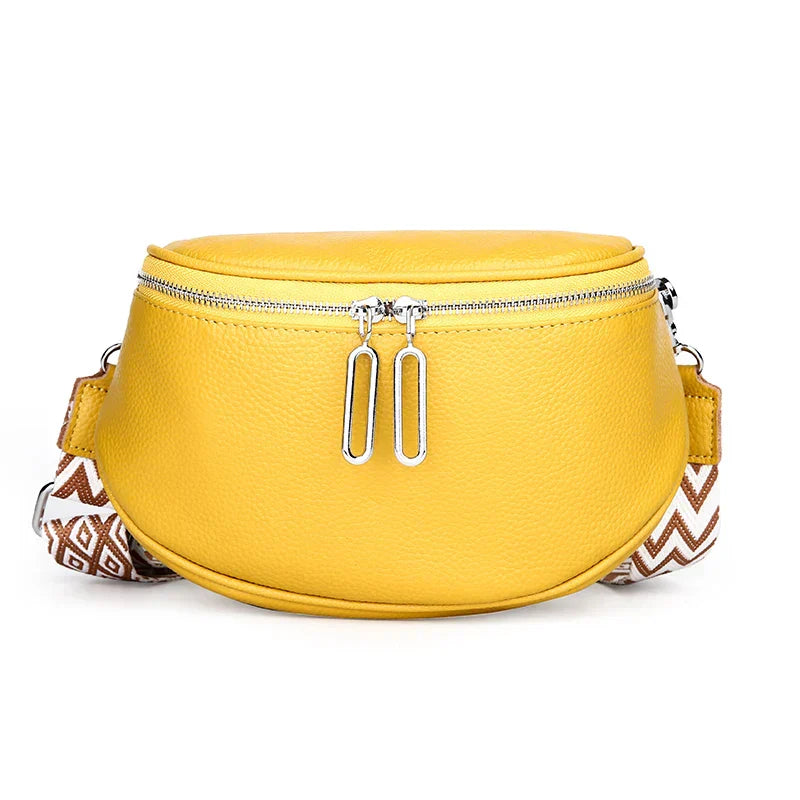 Indie | Refined Leather Shoulder Bag