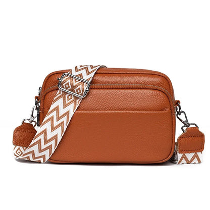 Talia | Refined Leather Shoulder Bag