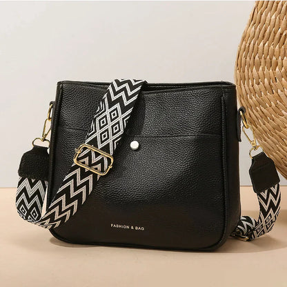 Juliet | Refined Leather Shoulder Bag