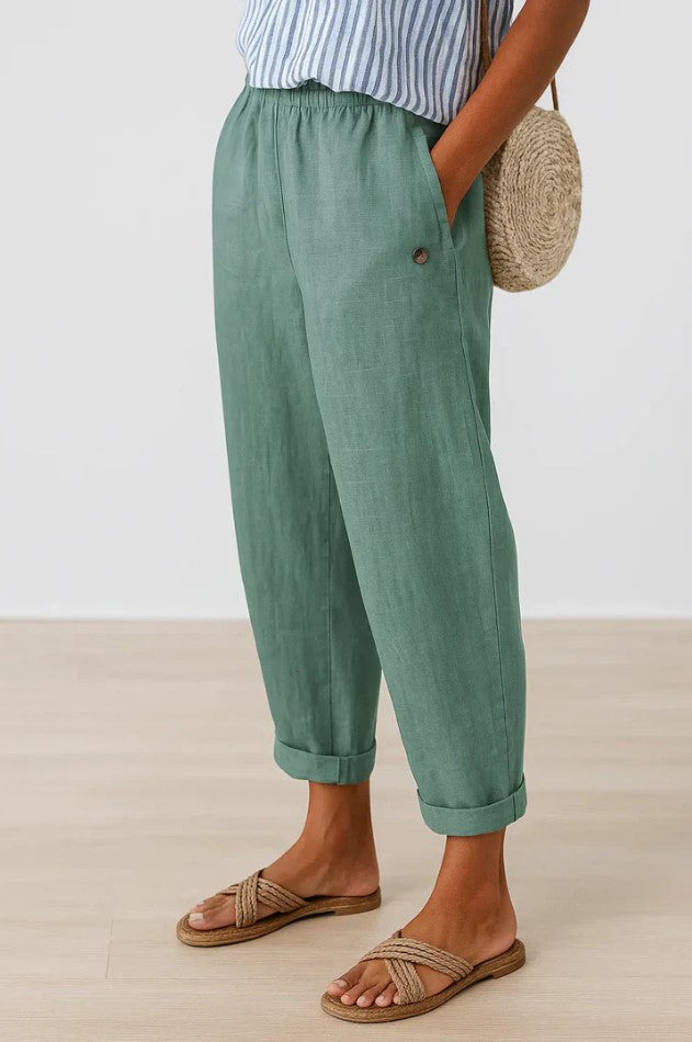 Romina Timeless Linen Trousers