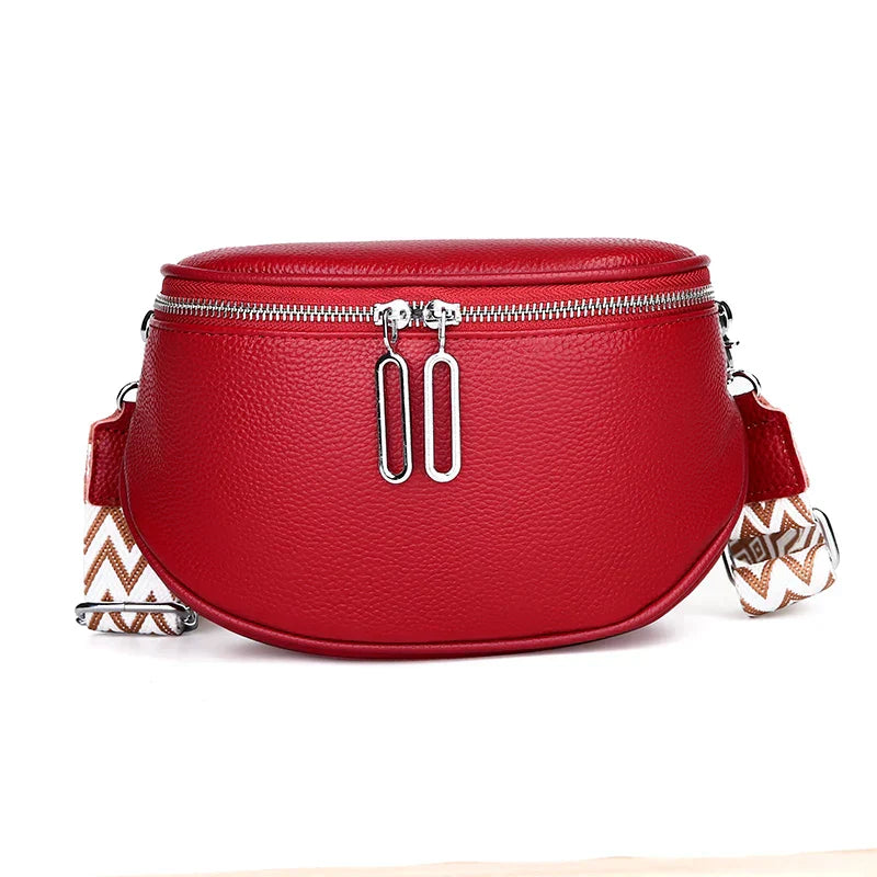 Indie | Refined Leather Shoulder Bag