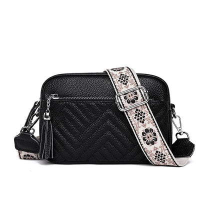Bianca | Refined Leather Shoulder Bag