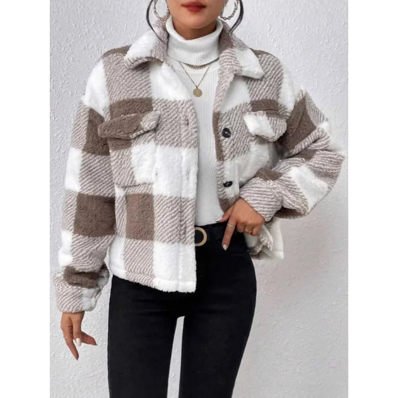 Cozy Plaided Jacket