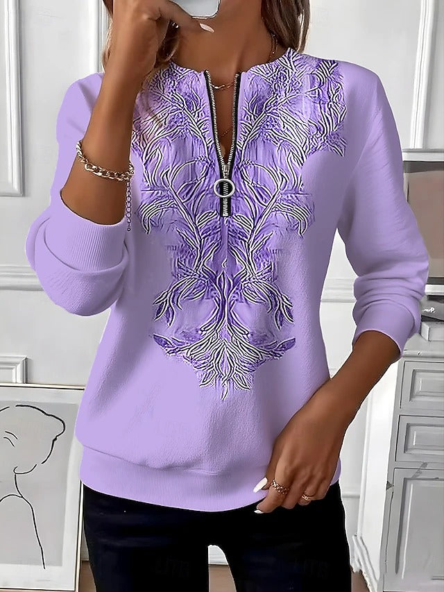 Johanna – Sweater with Zipper