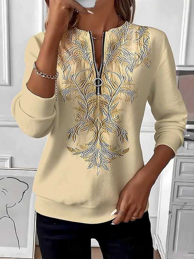 Johanna – Sweater with Zipper
