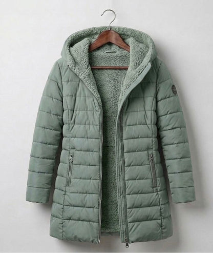 Olivia™ | Quilted A-Line Winter Coat